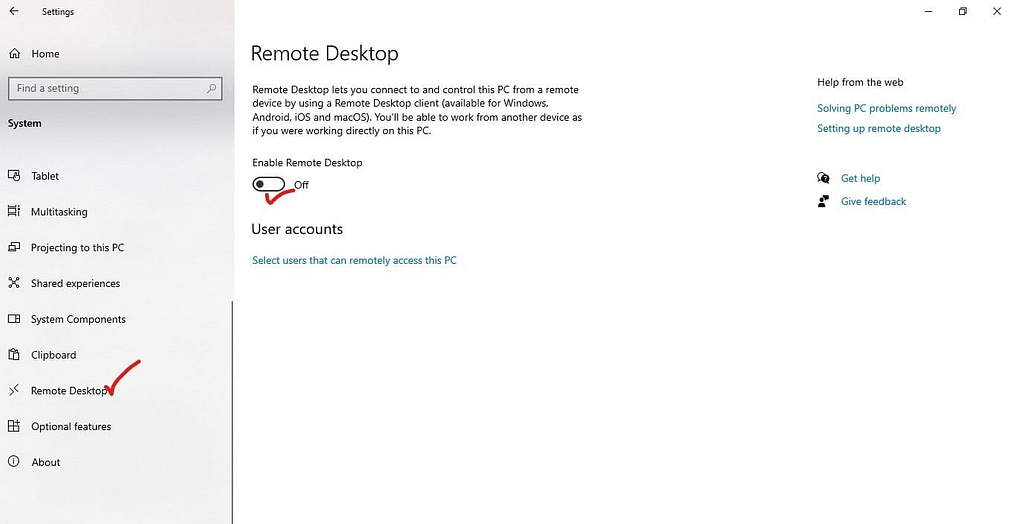 remote desktop