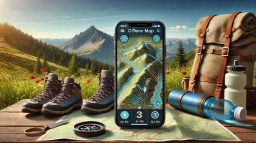 best offline map app for hiking