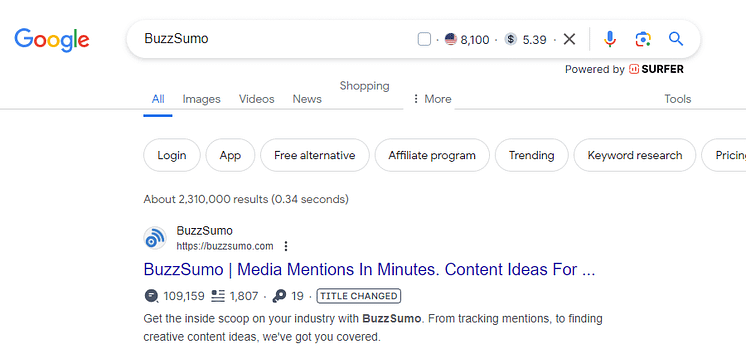 seo buzzsumo