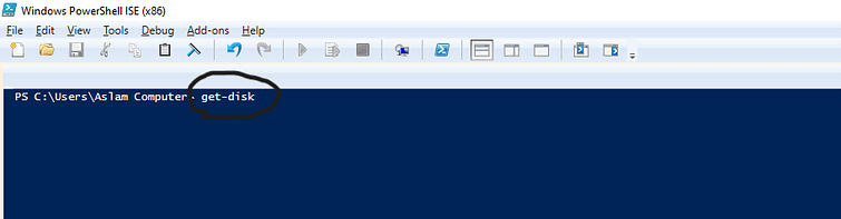 initializing disk mbr or gpt